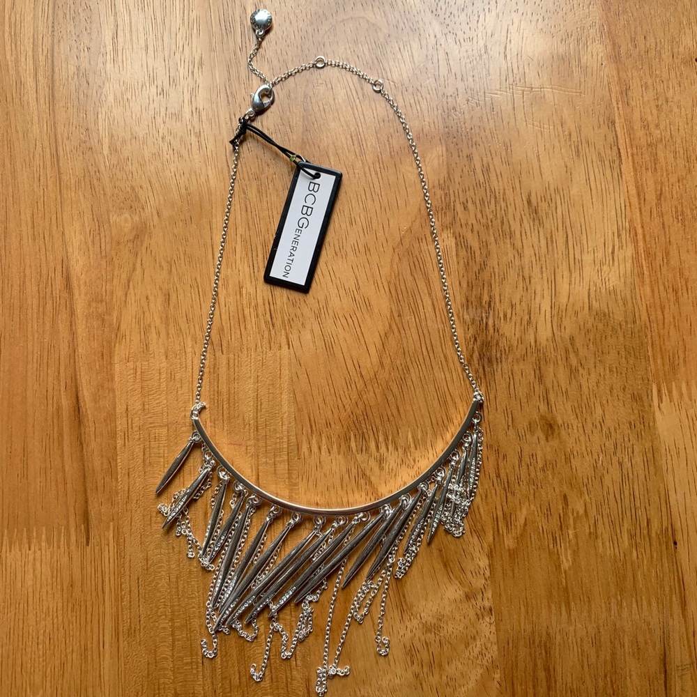 BCBGeneration Rhod Silver Necklace